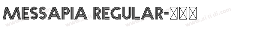 Messapia Regular字体转换